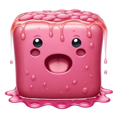  SPAM meat creature slop art sticker