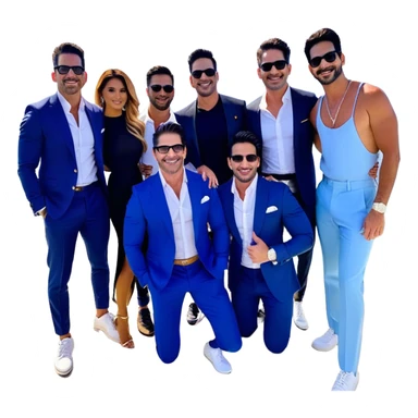 Grant Cardone, Tai Lopez, Josh King Madrid, Alex Hormozi, Iman Gadzhi, Daniel G, Branden Condy, Patrick Bet-David, Dan Henry, Luke Belmar, Shelby Sapp, Leila Hormozi, Tefi Valenzuela, business, influencers, friends, rich millionaire success lifestyle, private jet , supercars, success, sales sticker