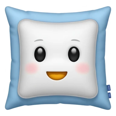 Comfy pillow sticker