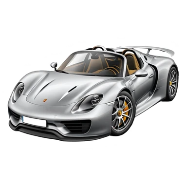 porshe 918 spyder sticker