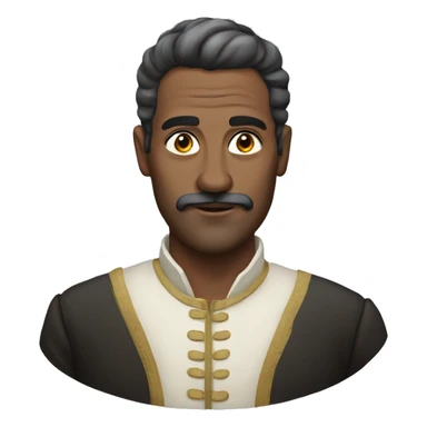 Georgian man sticker