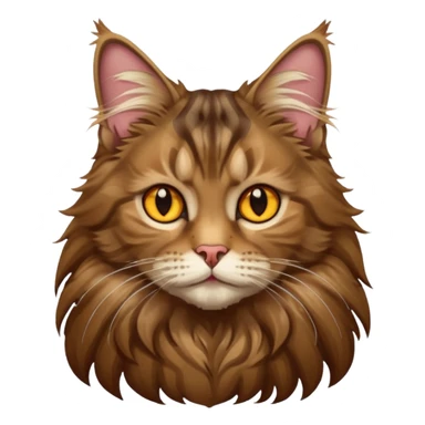 Mainecoon cat sticker