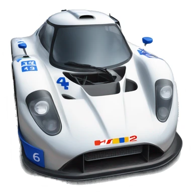 Alpine a424 endurance Race car sticker