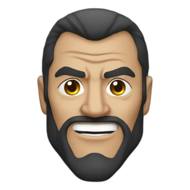 Klingon winking sticker