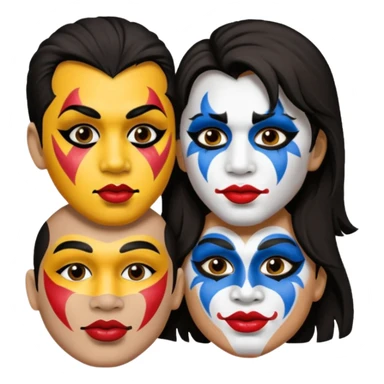KISS BAND sticker