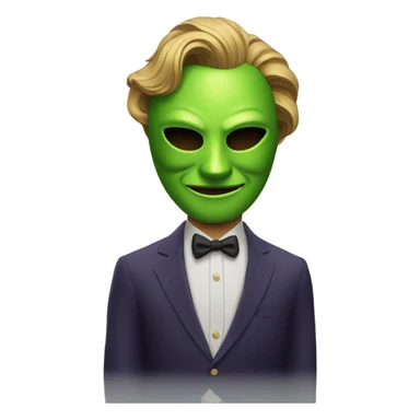 The mask movie sticker