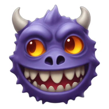 monstre de lave sticker