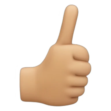 point finger to this sticker