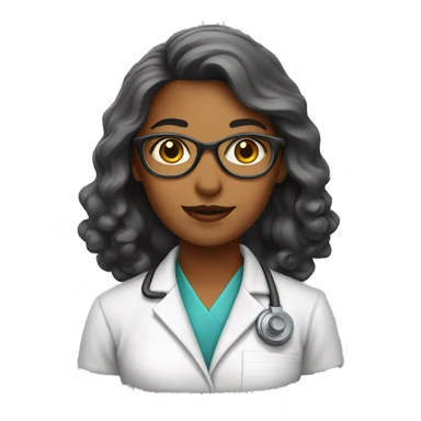 scientist woman sticker