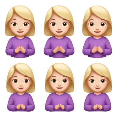 Baby Girl, Different Poses, different outfit, single Baby Girl only. sticker