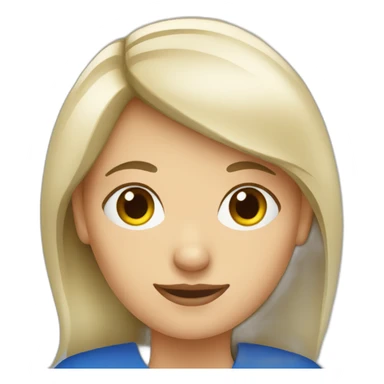 Estonian woman sticker