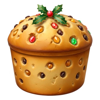 Christmas panettone sticker