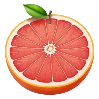 pastel grapefruit sticker