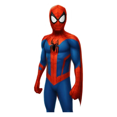 spiderman and batman sticker