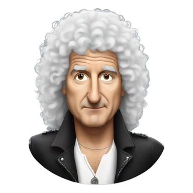 Brian May sticker