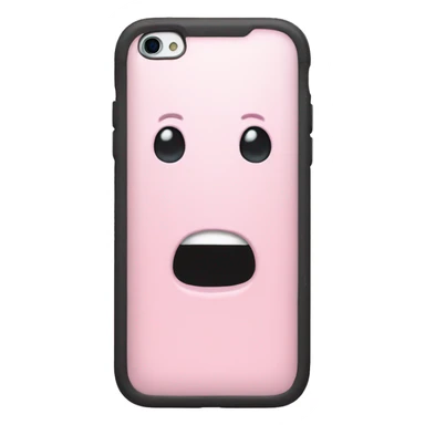 pastel pink iphone sticker