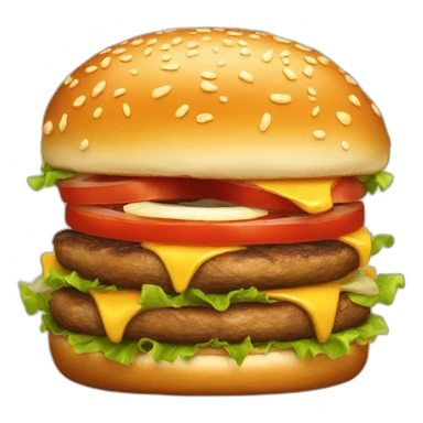 The best burger  sticker