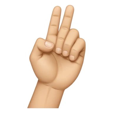 Fist and palm salute sticker