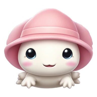 axolotl sanrio sticker