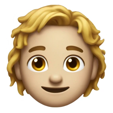 MOYAI EMOJI BUT A WITH CLEAN SMIRK sticker