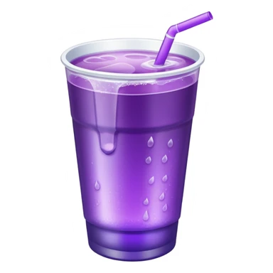 white double cup with purple drink inside  sticker