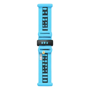 Light blue Music festival wristband  sticker