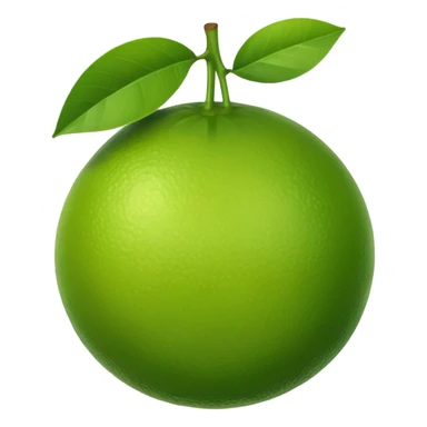 lime fruit sticker