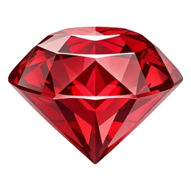 Red Diamond Crystal with "RED" written in the center sticker