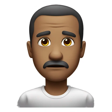 Disgusted judging face ￼ sticker