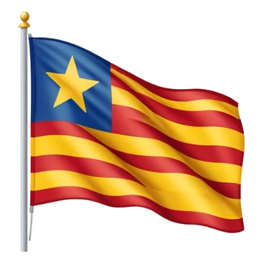 Estelada catalana sticker