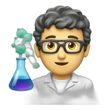 science and technology elements sticker