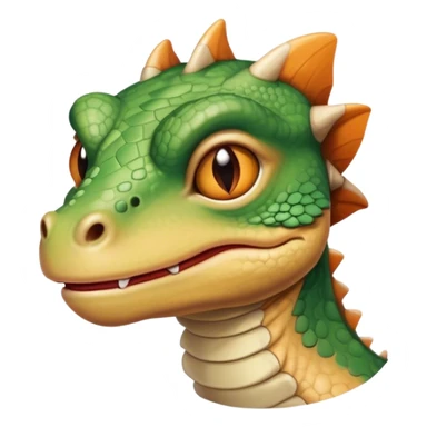 Kobold lizard sad sticker