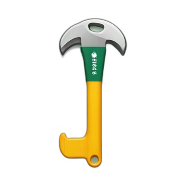 A Starbucks branded pipe wrench sticker