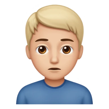 side eye nervous sticker