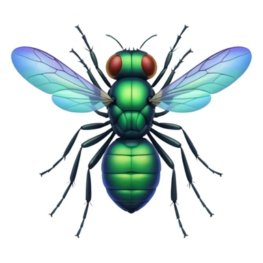 fly flying sticker