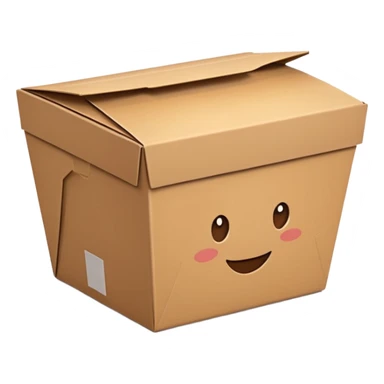 food takeaway box sticker