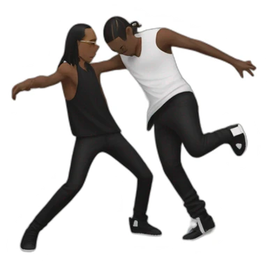 Rick owens dancing with luis flores sticker