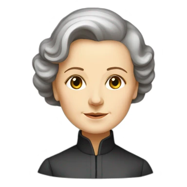 french chimestry Marie Curie sticker