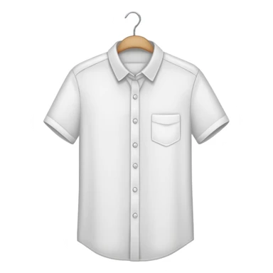 shirt hanged on a hanger sticker