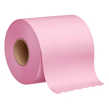pink toilet paper  sticker