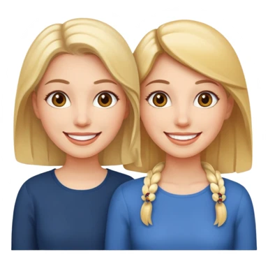 Ma meilleur amie et moi (femme) sticker