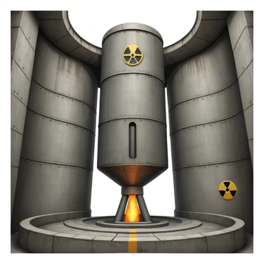 underground nuclear missile silo sticker