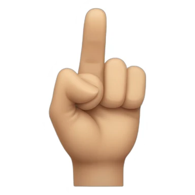 finger pointing at you sticker