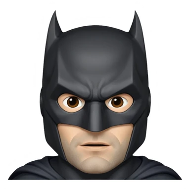 ben affleck batman with mask sticker
