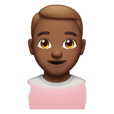 cute love with heart eyes sticker