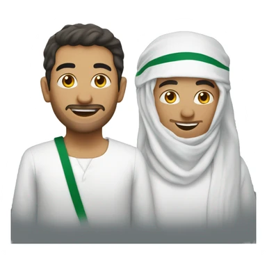 Algerian with a karakou  sticker