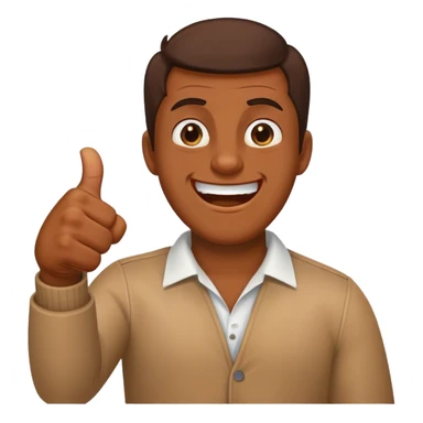 thumbs down laughing sticker