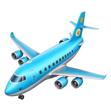 emoji de viaje, algo como un avion dandole la vuelta al mundo sticker