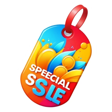 special offer tag, discount label, sale promotions sticker