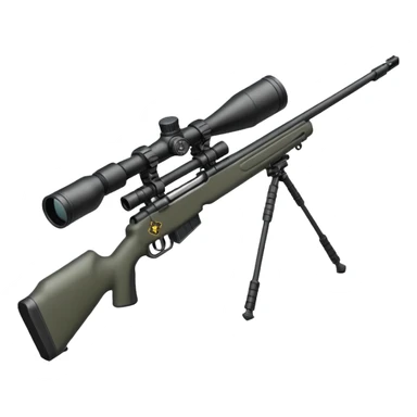 Sniper rifle sticker